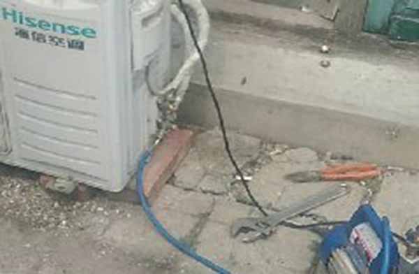 臨朐中央拆遷戶空調(diào)移機